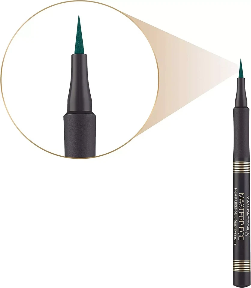 MAX FACTOR Masterpiece High Precision Liquid Eyeliner - Long Lasting Black - NEW - Image 2 of 4