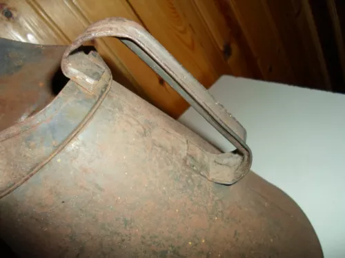 collectors 1 gallon metal measuring jug / paraffin jug " paramount" 1960's/70's image 8