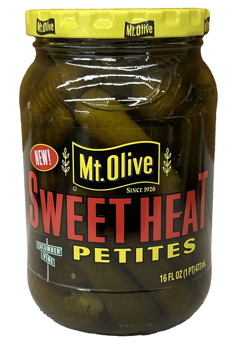 Mt Olive Pickles Sweet Heat Petites 16 oz | eBay