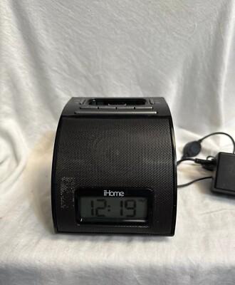 ihome IH11B - iPod docking station - Speaker - Alarm Clock - Untested 