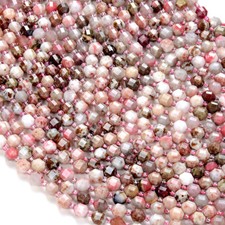 6MM Natural Thulite Gemstone Grd A Faceted Prism Double Point Cut Beads D212 