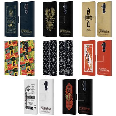 FANTASTIC BEASTS: SECRETS OF DUMBLEDORE GRAPHICS LEATHER BOOK CASE NOKIA PHONES