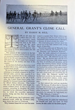 1907 General Grant's Close Call Civil War