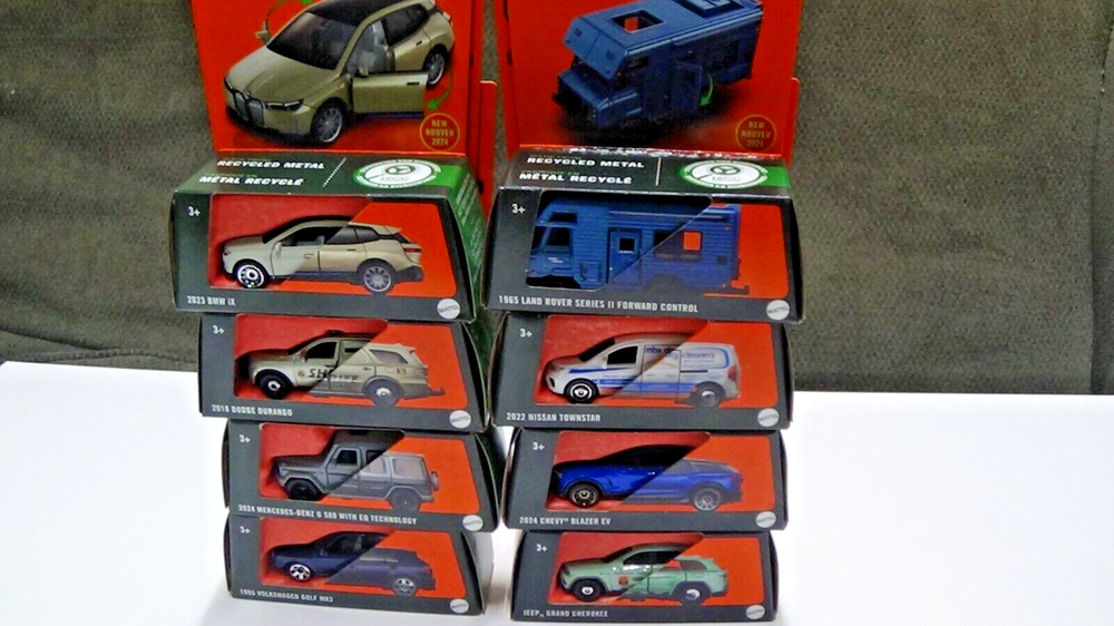 Matchbox Moving Parts Lot Of 8