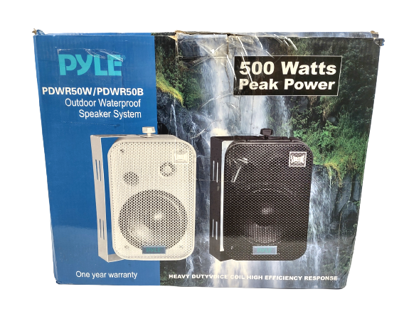 Pyle PDWR50B Main / Stereo Speakers for 