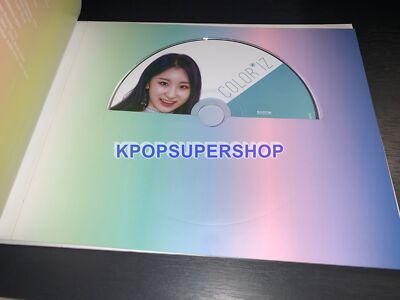 IZ*ONE 1st Mini Album Color*IZ CD Hitomi + Unit Photocards Rare