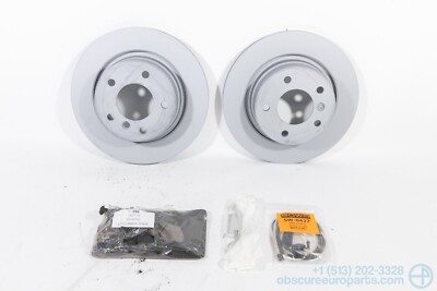 NOS Zimmerman Rear Brake Kit - Pads and Rotors for 2002-2008 BMW E85 E86 Z4