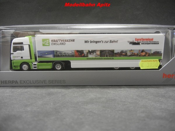 "Herpa Art.923651 Man Tgx Xxl Koffer-Sattelzug \"Kraftverkehr Emsland\""-image