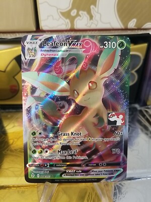 leafeon vmax pokemon card value Pokemon SWSH07: Evolving Skies Leafeon VMAX (Alternate Art Secret)
