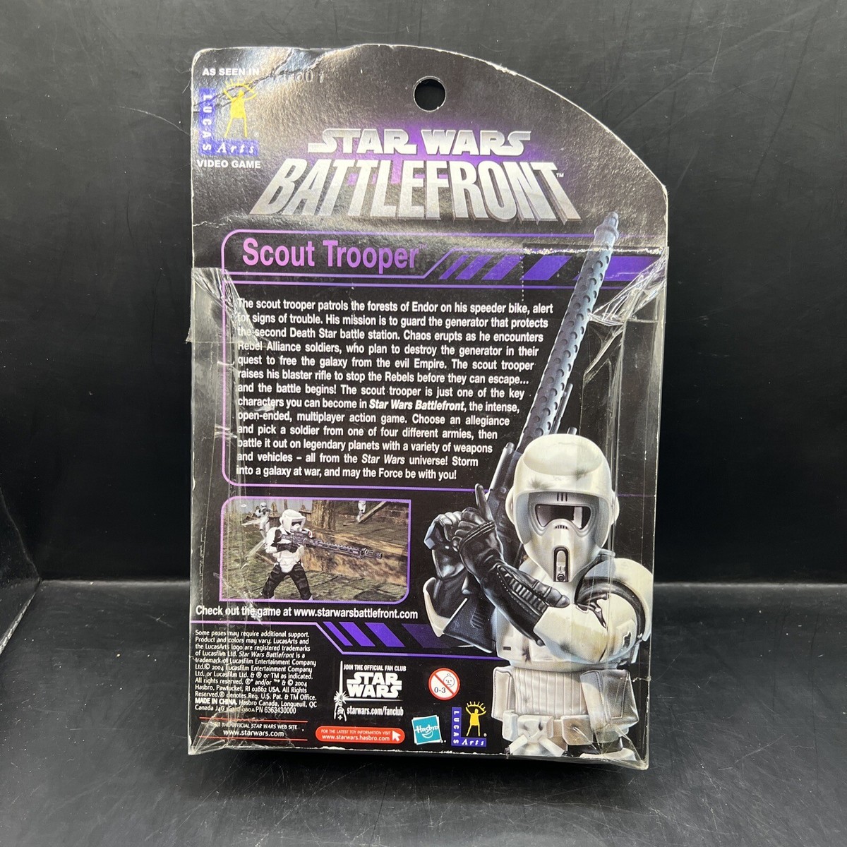 2004 Star Wars Battlefront Scout Trooper Action Figure. Not For