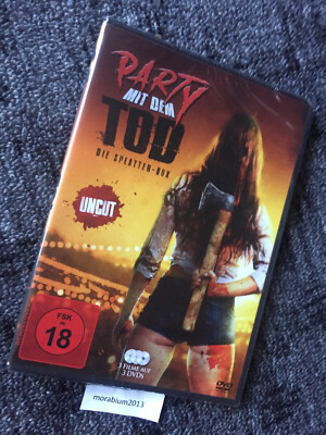 BLOOD FEST + DEATH GAME - DU BIST DER NÄCHSTE + BUS PARTY TO HELL - DVD - 3 Disc