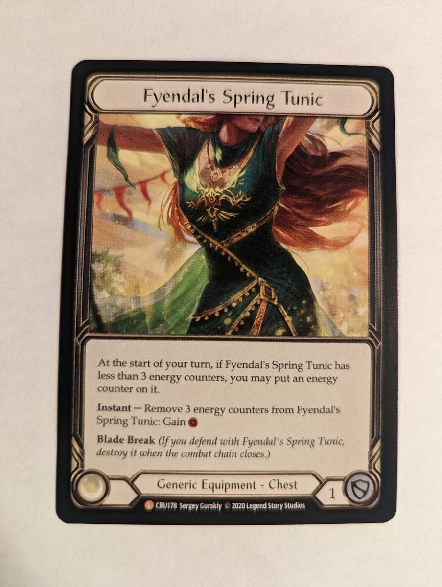 Fyendal's Spring Tunic CRU178 Crucible of War for sale | eBay