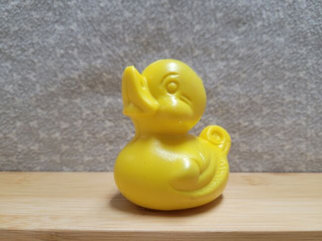 1984 Vintage Gerber Products Baby Doll Replacement Yellow Duck Figure Toy