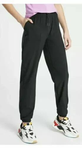 Athleta GIRL XL/14 Outfit Set Black High Jump Jogger/ Cactus Green Support Tank - Picture 10 of 13