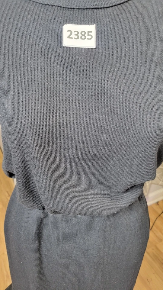 Comfy USA Set Of 3 Womens M Black Midi Skirt Top Crew Neck Cardigan (Legendlook) - Image 3 of 4