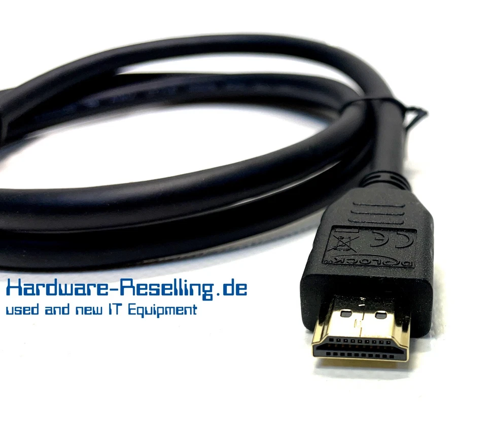 DELOCK HDMI zu DVI 24+1 Kabel bidirektional 1,0 m Schwarz  85652 - Bild 4 von 4