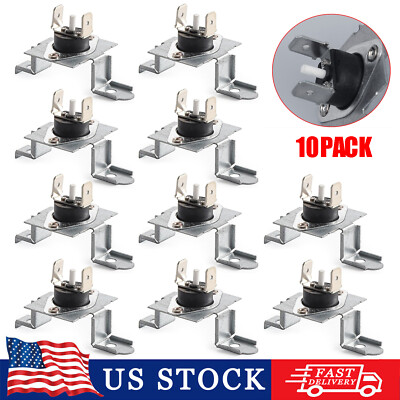 10 Pack Dryer High Limit Thermostat for LG Brand AP4457603 6931EL3003C