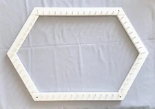 Vtg Love & Money Large Lap Loom 25x16 or Replacement Bars (John Alan)