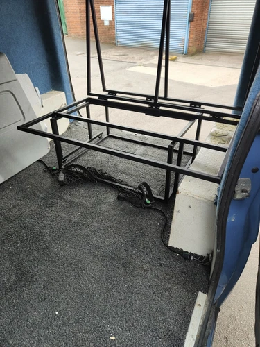 rock and roll bed frame, camper van bed 34 t4 T5 vivaro Vito sprinter