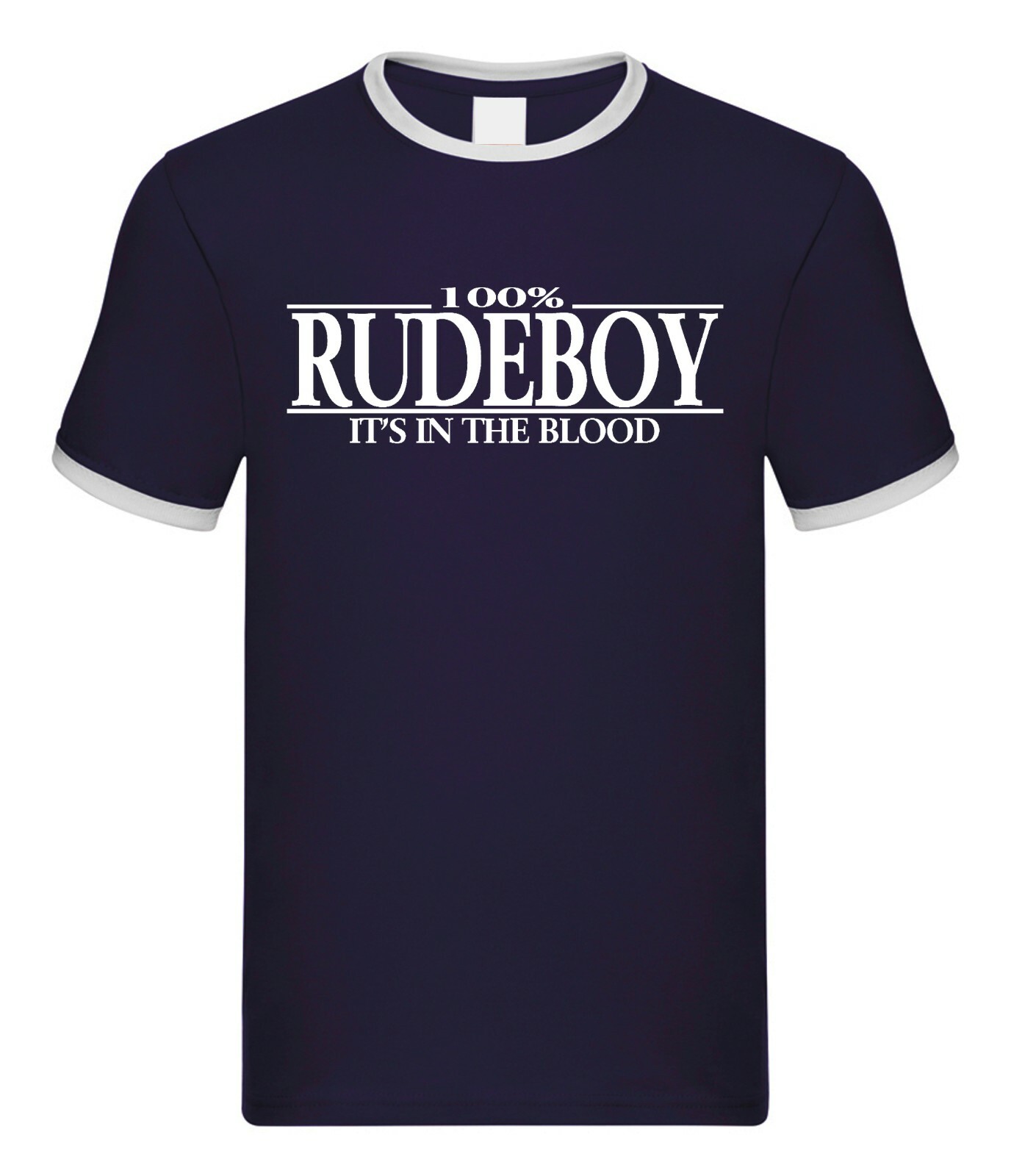 Rude Boy Rudeboy Mens TShirt Ska 2 Tone Two Skinhead British Mod Gift
