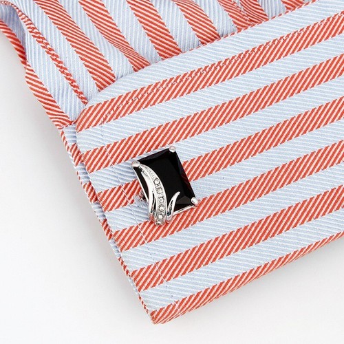 Father's Day Gift Men Cufflinks for Dad 1 Pair of Shirt Suit Cuff Links Jewelry - Picture 10 of 17