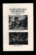 St Mary's Parish Church Ripple, Worcestershire 1979 History Booklet 011422WEEM