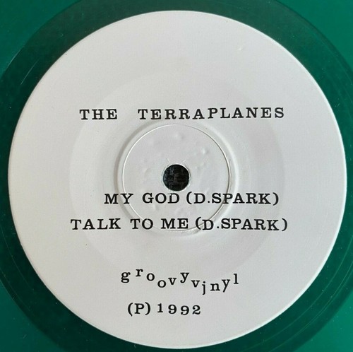 THE TERRAPLANES RARE GREEN VINYL PIC SLEEVE + STICKER + INSERT AUSTRALIAN 7" EP - Picture 2 of 7