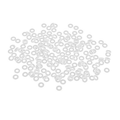 190Pcs Silicone O-Rings, 5mm OD, 2mm ID, 1.5mm Width, Seal Gasket White  #zc