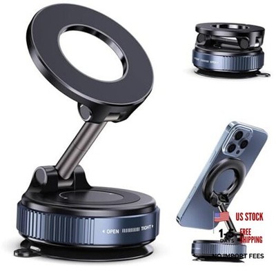 Magnetic Phone Holder for Car， Ultra Vacuum Suction Cup Phone Mount ，360°