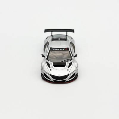 Pop Race 1:64 Honda NSX GT3 EVO22 Silver #445 | eBay
