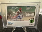 2022 Topps Heritage Real One Autographs Mike Trout Image Variation #ROA-MT (AU)