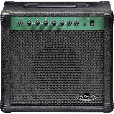 Stagg 20 Watt 8'' Bass Amplifier Black