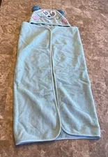 Monsters Inc. Sully Hooded Kids Toddler Towel Blue Monster