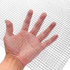 2Pack Stainless Steel mesh, 5 Mesh Wire Mesh Screen, 12 x 24 inches 310 mm x 62
