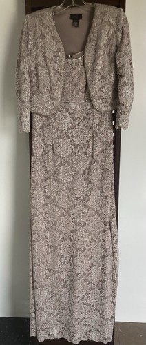 R M Richards Mother of Bride/Groom Dress with Jacket Size 6