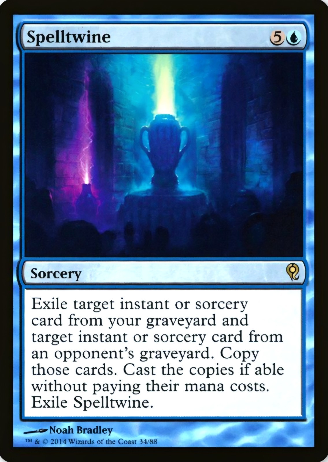X 1 Spelltwine NM-M Duel Decks: Jace vs. Vraska 034  MTG Magic the Gathering