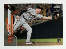 2020 Topps Chrome Update #U-41 Zach Green San Francisco Giants RC Baseball