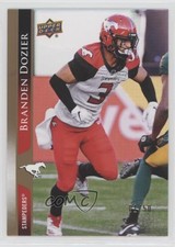 2021 Upper Deck CFL Gold 1/50 Branden Dozier #102 l5j