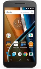 Motorola Moto G4 XT1625 5.5" 13MP 32GB Smartphone Black, Locked to Rebus Network