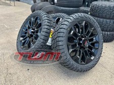 4 New 22 Inch Rwheel Tire Packge 8x180 For Gmc Chevy 2500 With 33125022 Tire 4 New 22 Inch Rwheel Tire Packge 8x180 For Gmc Chevy 2500 With 33125022 Tire