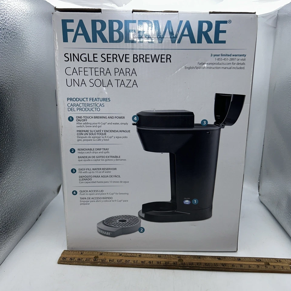 Faberware Single Server K-Cup Brewer New In Box (201615) - Image 3 of 4