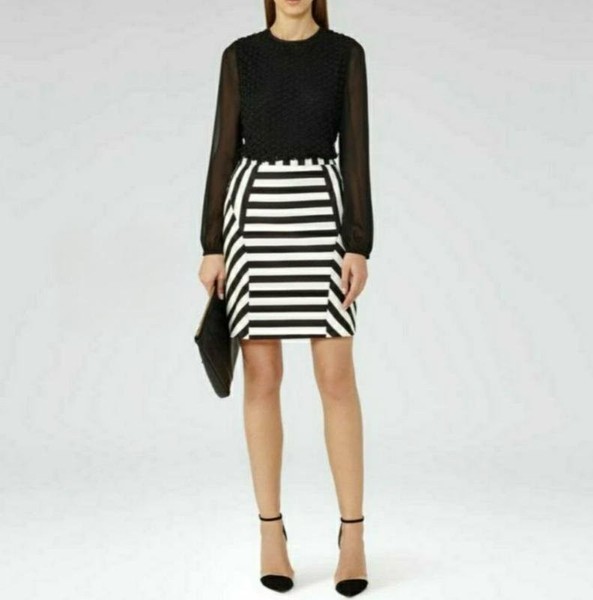 Women Reiss Skirt Multicolor Viscose XS
