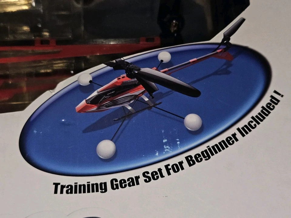 SILVERLIT RC HUBSCHRAUBER HELIKOPTER KOMPLETT SET IDEAL FÜR EINSTEIGER - Bild 4 von 4