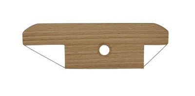 Creative Hobbies Wood and Wire Bevel Cutter Clay Trimming 5.75 inch, 