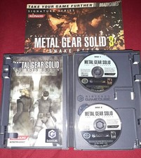 Metal Gear Solid Twin Snakes Bundle GameCube CIB & MGS3 Strategy Guide