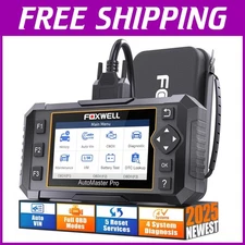 Professional Car Diagnostic Tool with 5 Resets, ABS, SRS & Live Data Viewing