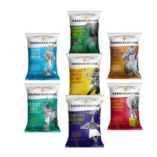 SAVOURSMITHS Taster Pack, contains selection 40 g (Pack of 7), Potato Crisps