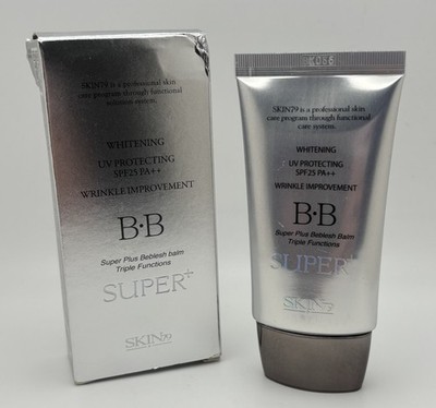 Skin79 BB Super+ Whitening UV Protecting Wrinkle Improvement 43.5g NIB SEALED