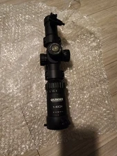 GUNNR 1-4x24 FFP Riflescope with Scope Mount for Weaver or Picatinny Rails