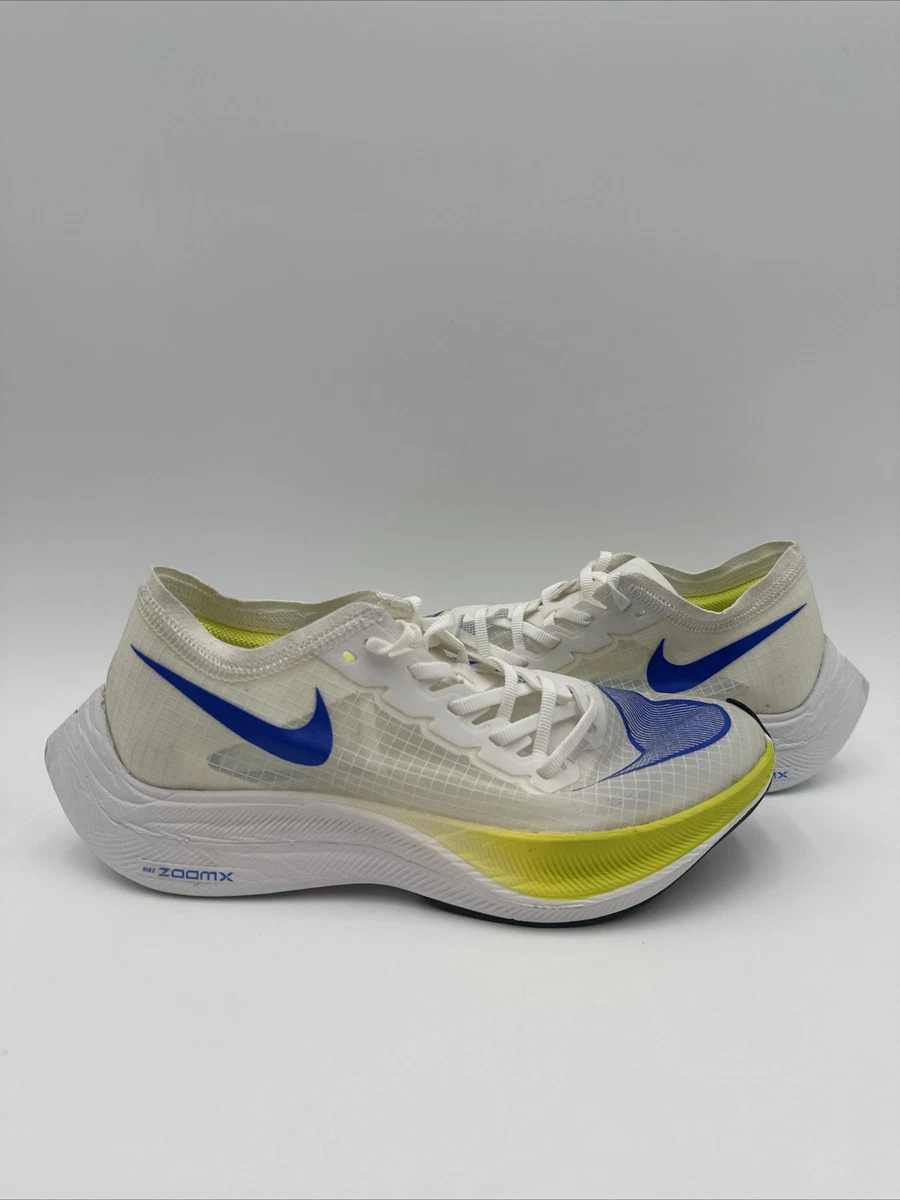 Nike ZoomX VaporFly NEXT% Ekiden White Racer Blue for Sale